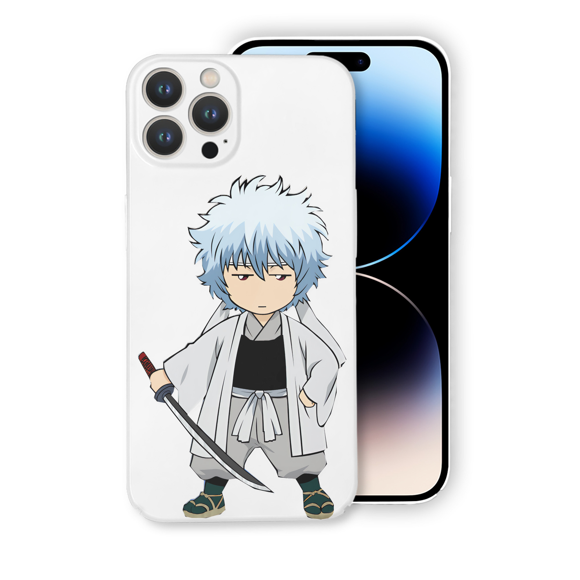 （画像用） ぎんたま 坂田銀時（さかたぎんとき） 神楽 志村新八（しむら しんぱち） GINTAMA Sakata Gintoki Kagura Shimura Shinpachi 【iPhone 14シリーズ対応】ハードケース
